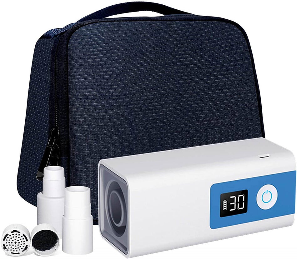 Solid CPAP Cleaner With Carbon Filter Set