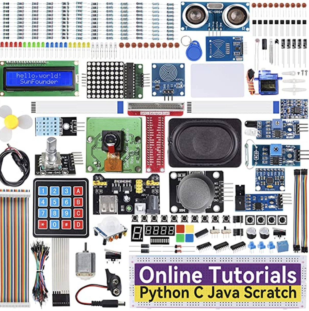 SunFounder Raphael Raspberry Pi Starter Kit